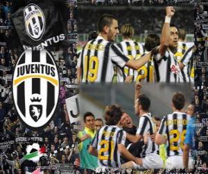 Puzzle Joventus, ιταλική ποδοσφαιρική διοργάνωση πρωταθλητής - Lega Calcio 2011-12